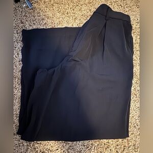 Pleated Wide Leg Palazzo Pant